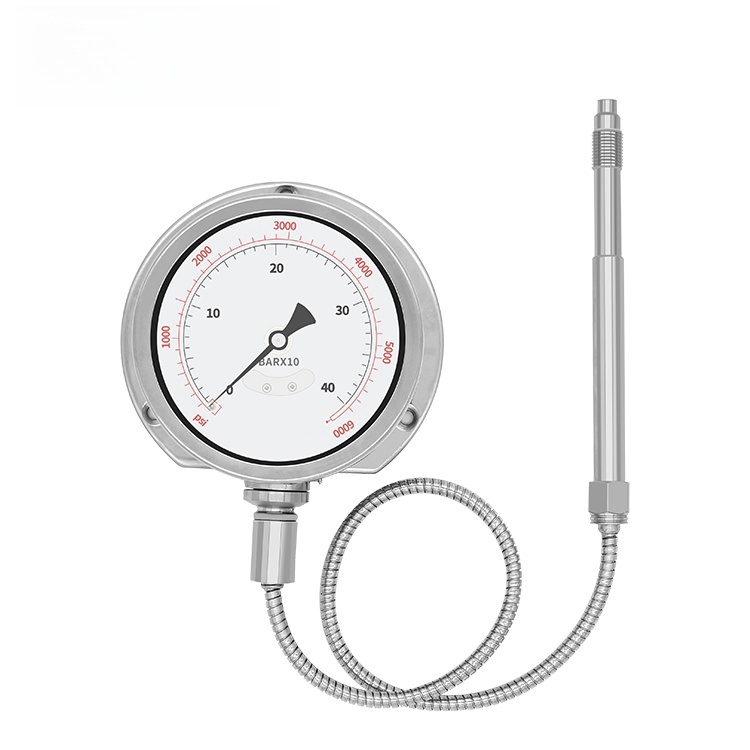 软管型高温熔体压力表
